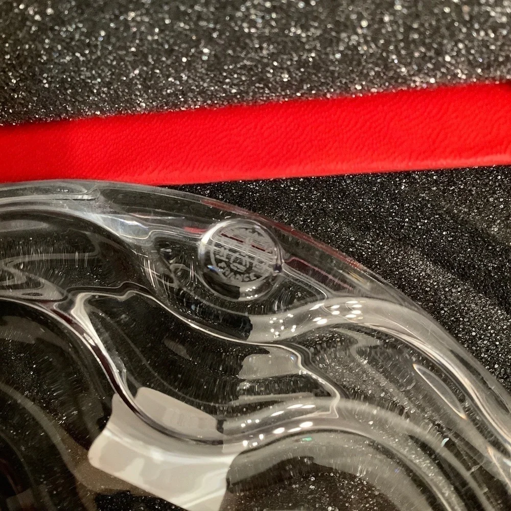 Baccarat Round Waved Crystal Trinket Dish 5” in.​​​​ - Picture 6 of 9